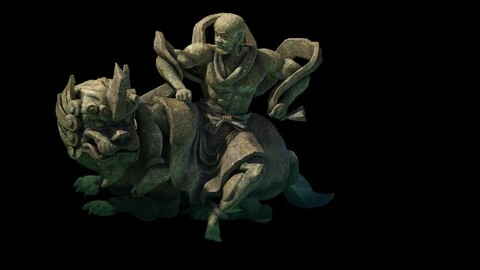 Model - Kashayana Buddha Forest Water Sculpture 03