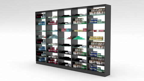 pharmacy decorative medicine cabinet 03