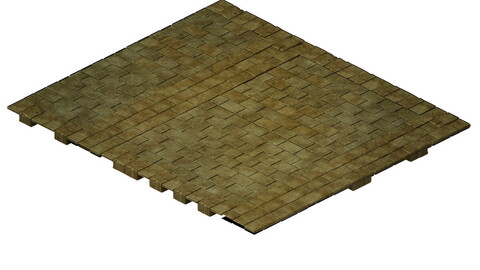 Game model - stone brick ground