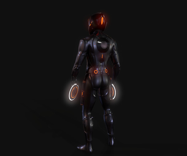 ArtStation - Rinzler and Tron - Tron: Legacy | Game Assets