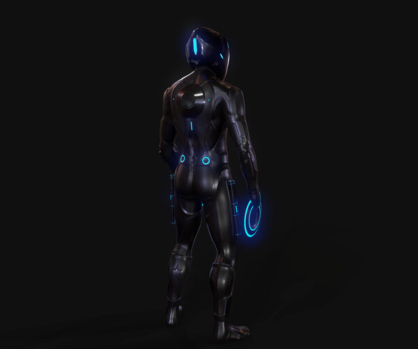 Artstation - Rinzler And Tron - Tron: Legacy 