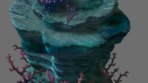 Game Model - Seabed - Coral Tree 1