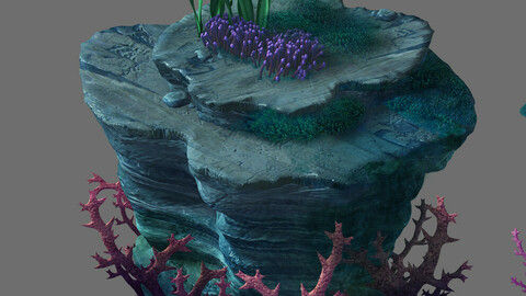 Game Model - Seabed - Coral Tree 2
