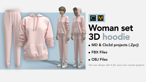 Woman's hoodie set