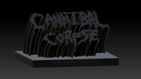 Cannibal Corpse 3d logo