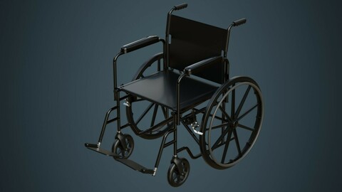 Wheelchair 1 Untextured