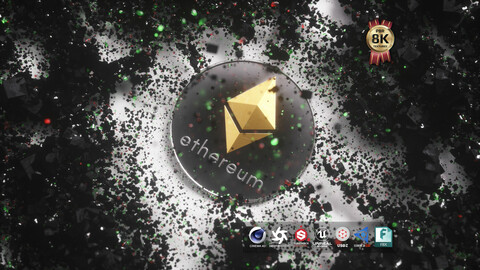 Ethereum 3D Model