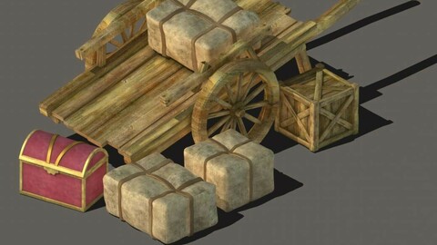 Transportation - Wooden Carts