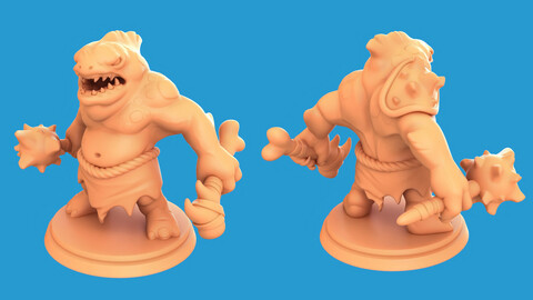 Free Stylized Creature 3D Print Ready