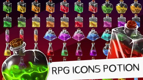 Assets: RPG Icons Potion [+154]