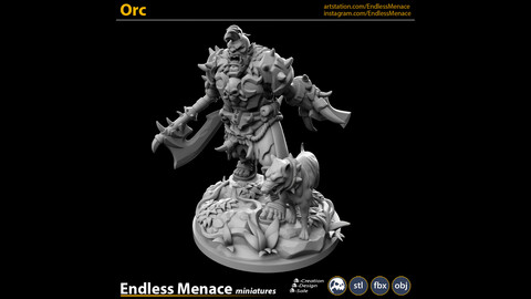 Orc | 3D print ready