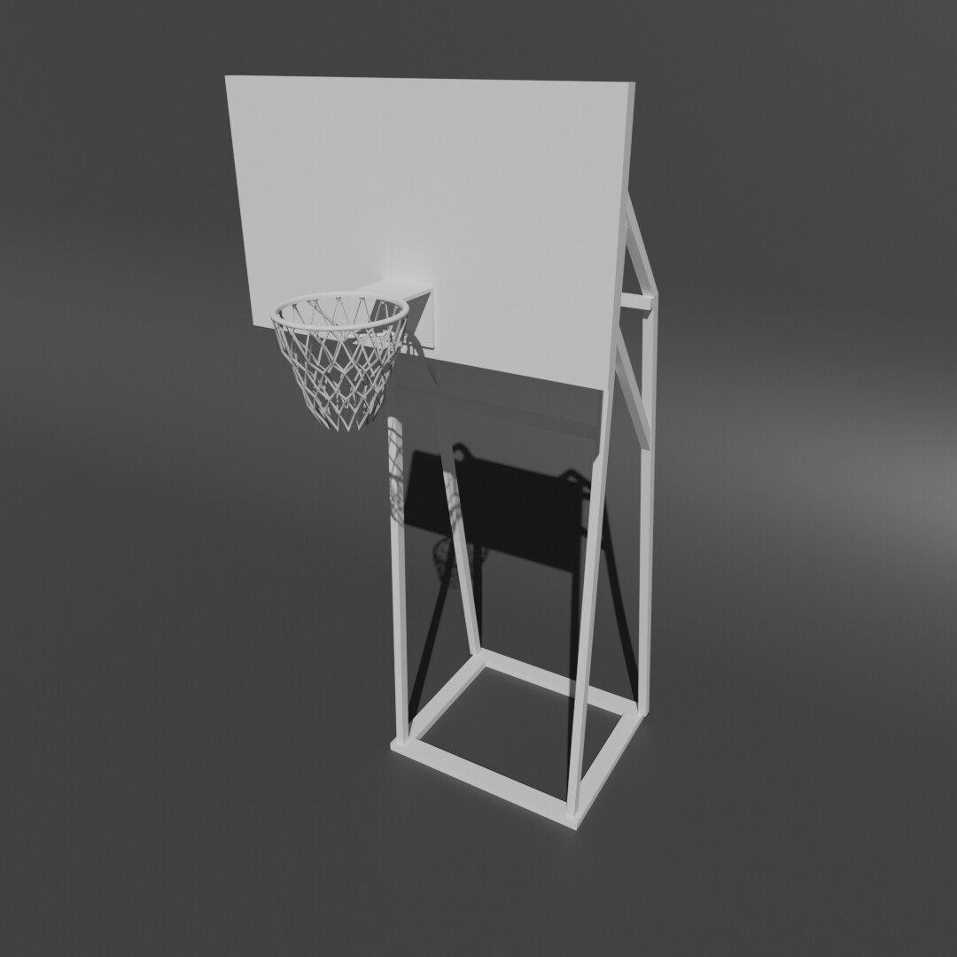 Artstation Basketball Court Game Assets