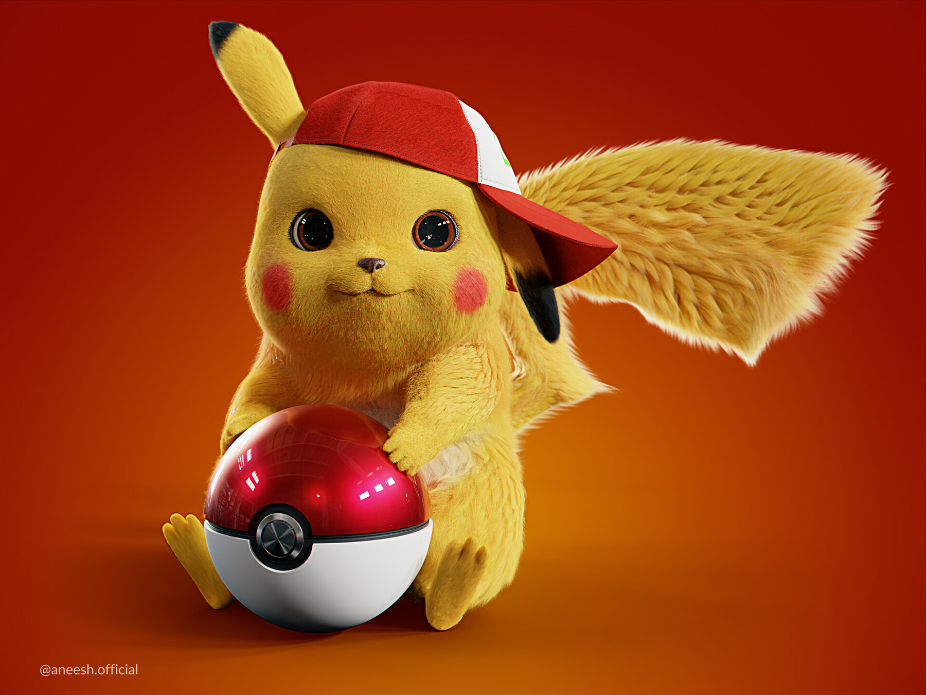 ArtStation - Pikachu Hypebeast Animation 3D.