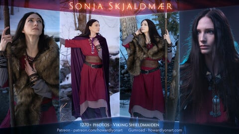 Sonja Shieldmaiden Reference Pack