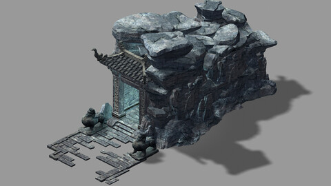 Journey to the West - underground city entrance