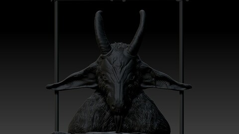 Bathory goat 3d print