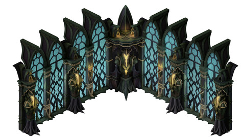Evil Creature - Window Corner Connection 01