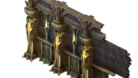 Evil creatures - wall 01