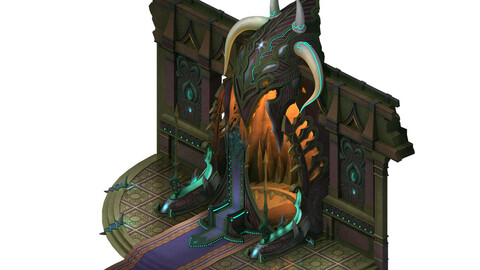 Evil creatures - throne 01