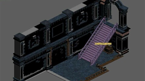 Sinnar underground - stairs - walls
