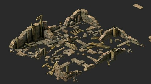 Senad hills - building ruin 1