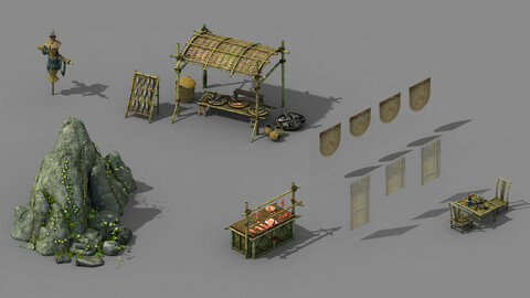 New Village - objects