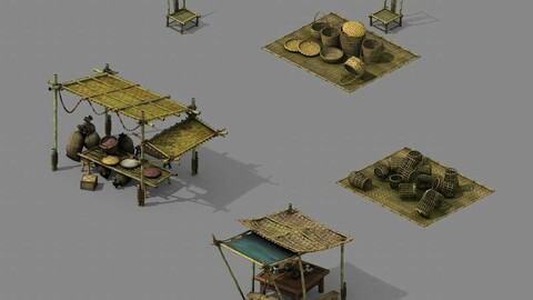 New Village - bamboo stand