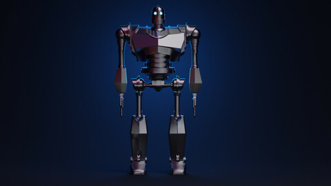 Iron Giant 3d model