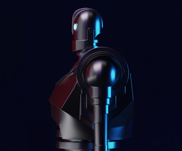 ArtStation Iron Giant 3d model Resources