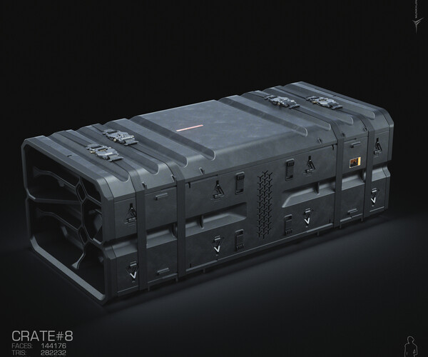 ArtStation - +25 IIF CRATES VOL 1 | Resources