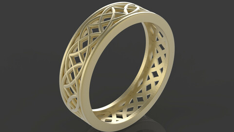 ornament ring 3D print model