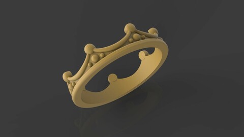 crown 3D print model