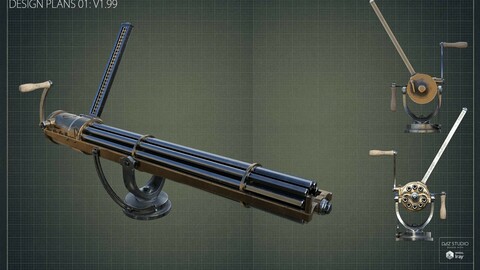 Historical Gatling Gun