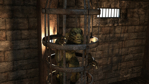 Fantasy Prison Cages