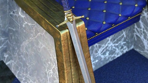 Winterblack Hall Throne Room Props