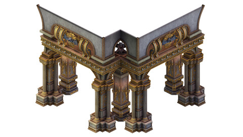 Main City Store - Stone Column 03