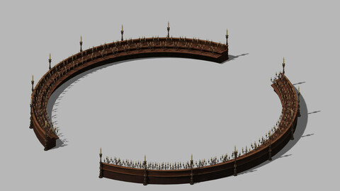Marriage - ground candlestick 01