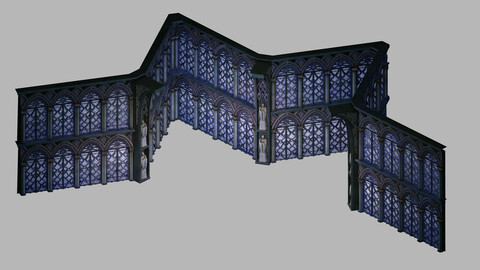 Hexagram wall -01