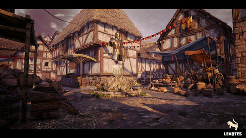 Medieval Village Environment / Unreal Engine 4