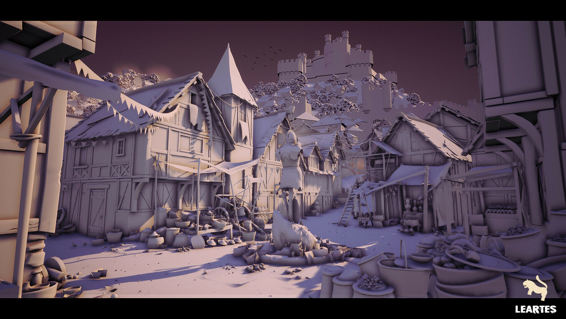 ArtStation - Medieval Village Environment / Unreal Engine 4 | Game Assets