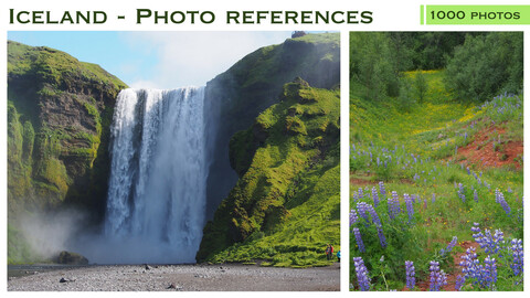 Iceland - Photo Reference Pack