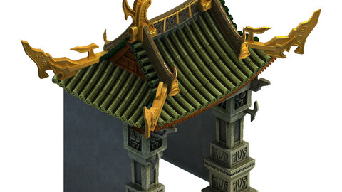 Magic Palace - the front of the house 02