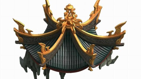 Magic Palace - Decorative Tower 02