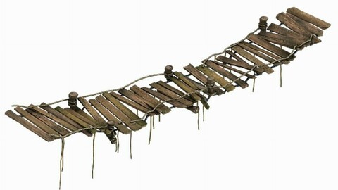 Wood - Sling Bridge 01