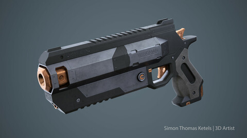 Handgun Wingman (Game Ready)