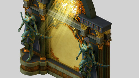 Human Ranger Area - Wall 02