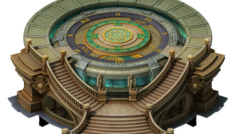 Horse Racing Area - Stairs 01