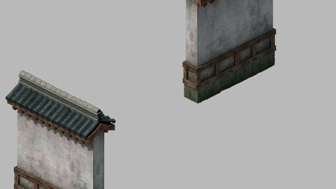 Courtyard - Wall 2703