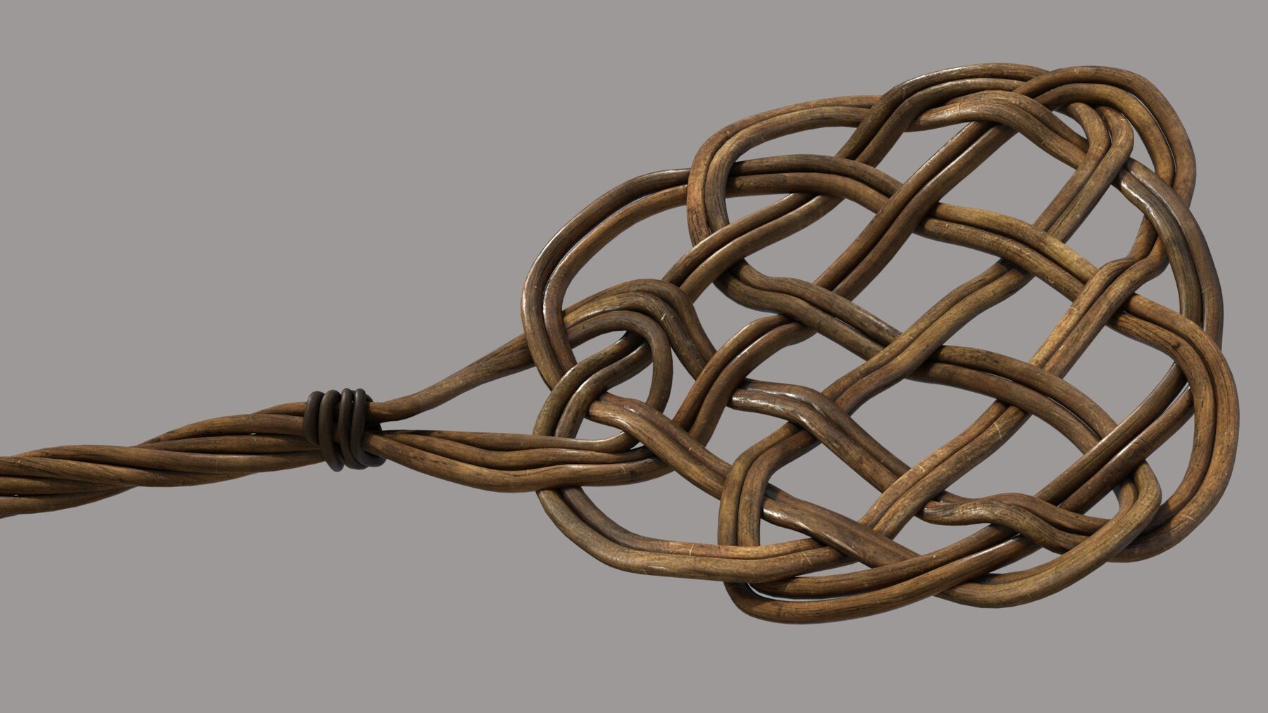 Antique Rug Beater 3D model