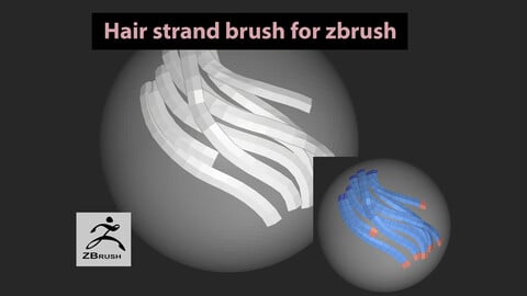 HairStrand brush + VIDEO TUTORIAL